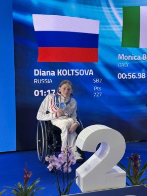 Диана Кольцова завоевала 2 медали на Кубке мира по плаванию в Италии