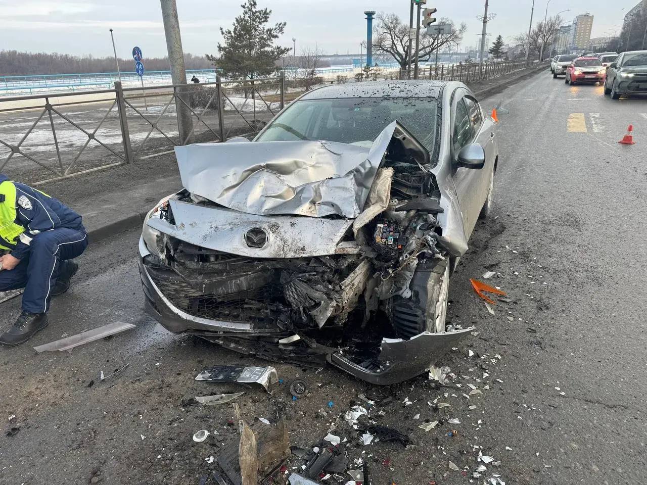 Сегодня в 07:00 часов в Госавтоинспекцию поступило сообщение о ДТП с пострадавшими