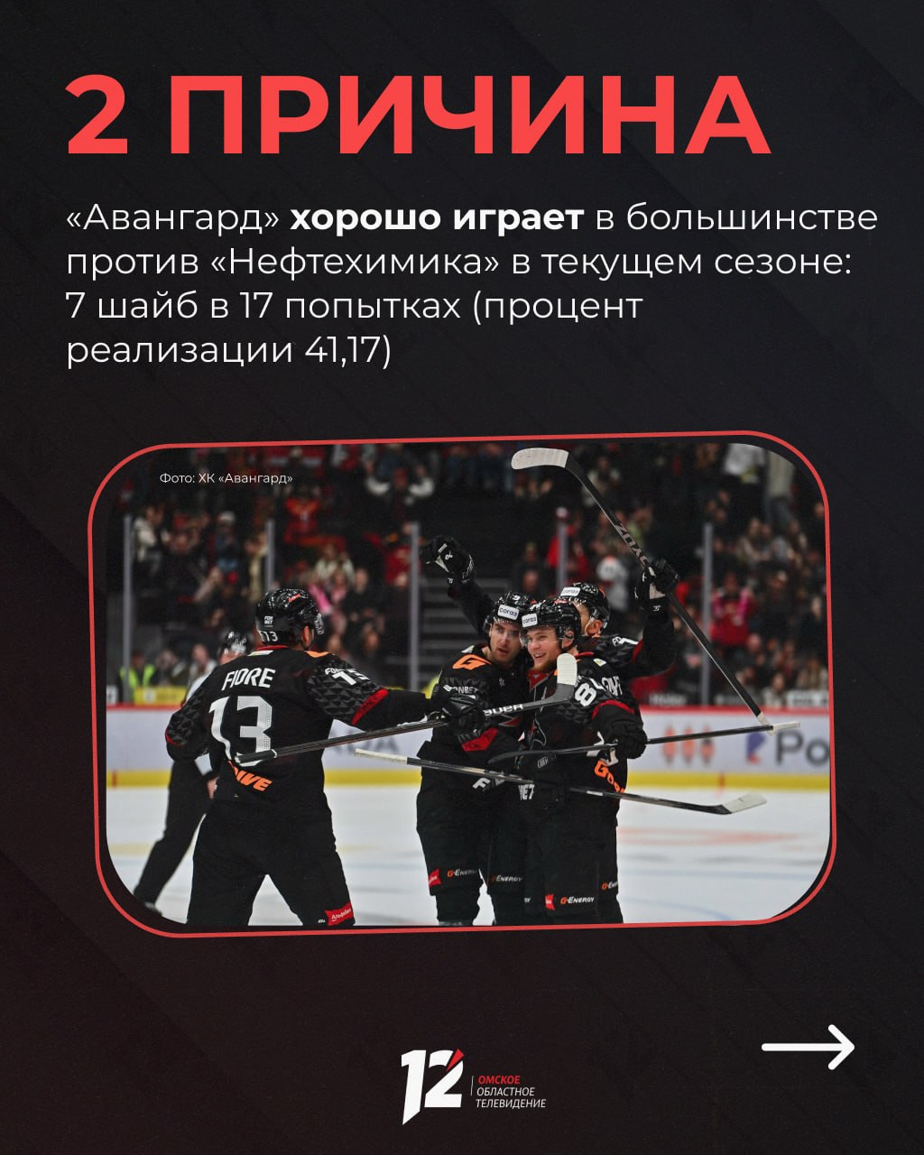 «Авангард» и «Нефтехимик» сыграют второй матч в плей-офф «Авангард» и «Нефтехимик» сыграют второй матч в плей-офф