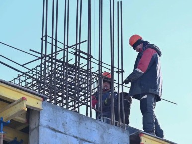 В селе Одесское строят новую школу на 550 мест