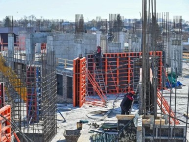 Виталий Хоценко: школу на 550 мест в Одесском строят по графику