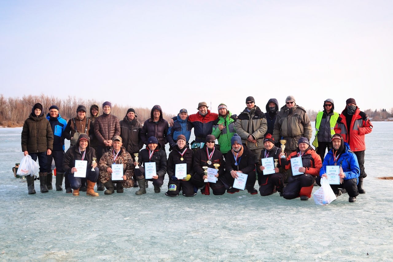 В воскресенье в затоне РЭБ прошел чемпионат Омской области по рыболовному спорту в дисциплине «ловля на мормышку со льда»