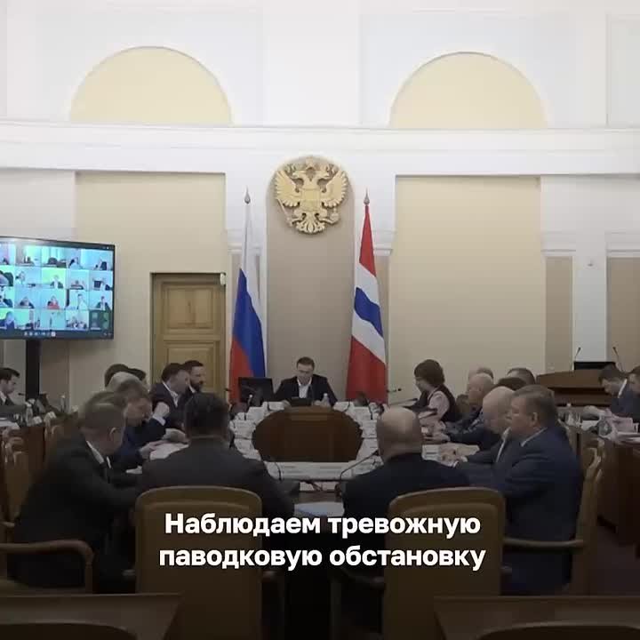 Виталий Хоценко: Наблюдаем тревожную паводковую обстановку в пригороде Омска и некоторых районах области