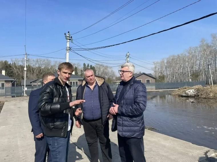 По поручению Виталия Хоценко в Пушкинском сельском поселении ликвидируют последствия подтопления