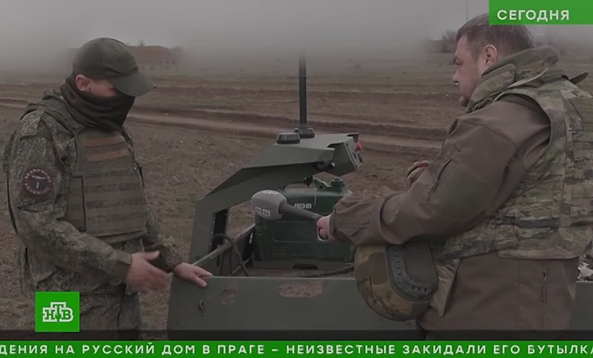 Чтобы немного облегчить задачу танкистам, в дело вступают долгожданные наземные беспилотные системы