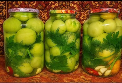 Зелёные помидоры на зиму: идеальный рецепт для яркой закуски
