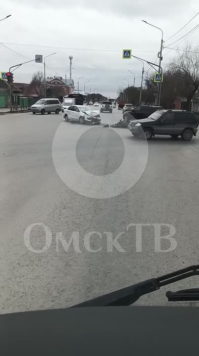 В Омске случилась жуткая авария на Герцена