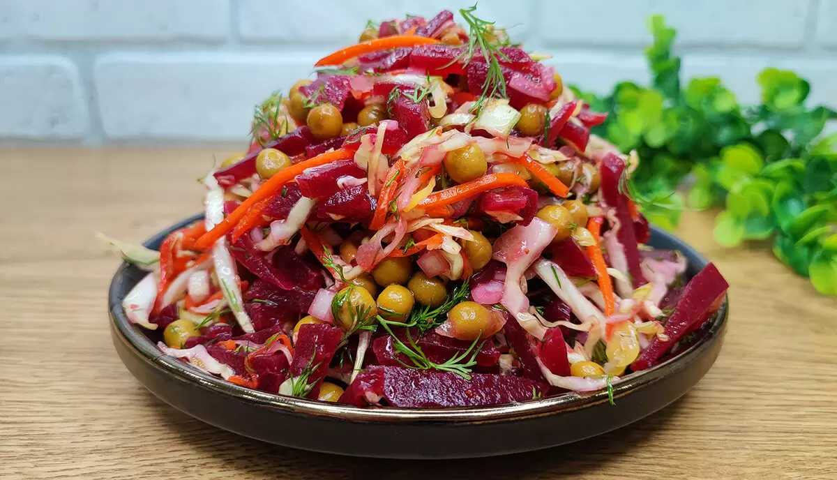 Непревзойденный весенний салат из свеклы