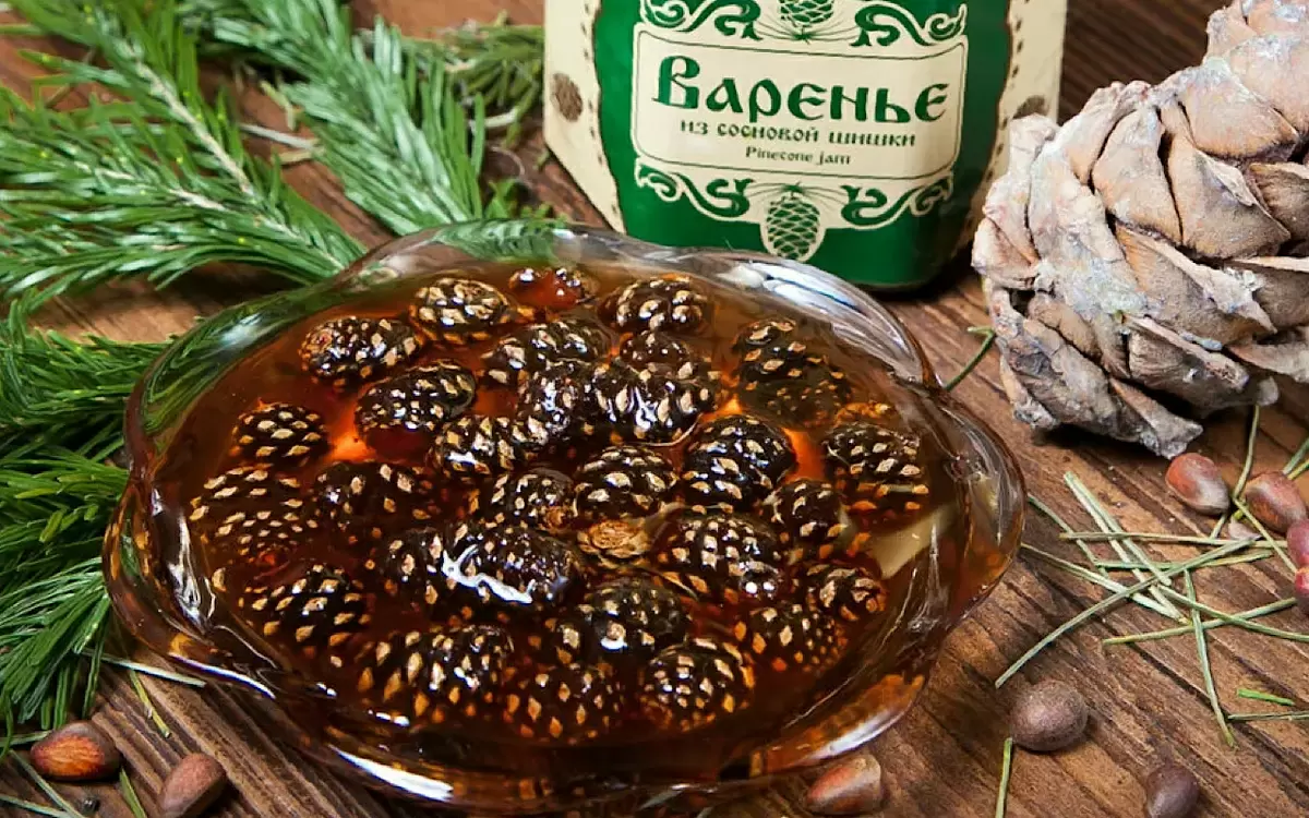 Чудо природы: Варенье из сосновых шишек и его целебные свойства