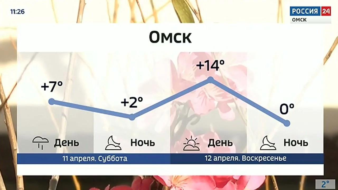 Районы Омской области в эти выходные накроет снег с дождем
