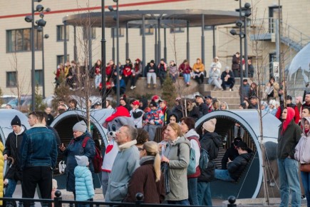 МОЩНАЯ ФАНЗОНА ОТ КЛУБА «АВАНГАРД» ДЛЯ ВСЕХ БОЛЕЛЬЩИКОВ В ГОРСАДУ