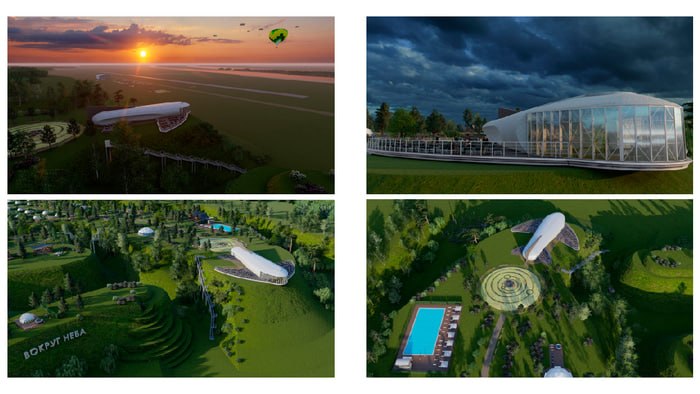 Под Омском готовятся открыть экстрим-базу в форме самолета