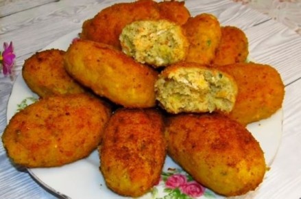 Котлеты из красной рыбы