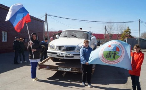 Омичи отправили для бойцов спецоперации автомобиль «Волга»