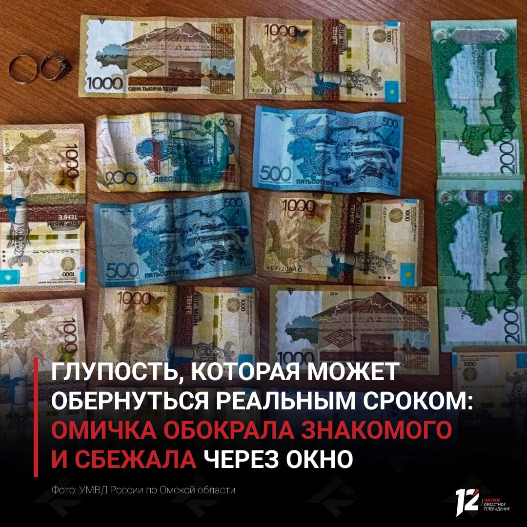 Глупость, которая может обернуться реальным сроком: омичка обокрала знакомого и сбежала через окно
