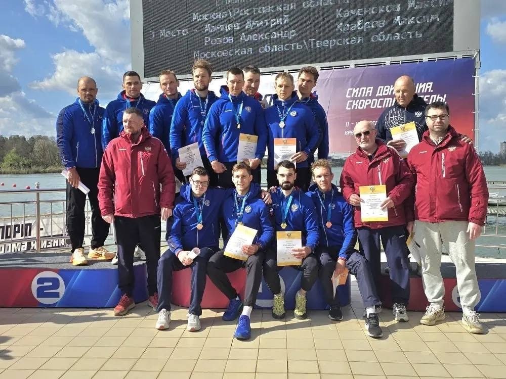 Наши гребцы снова поднялись на пьедестал чемпионата России в Краснодаре