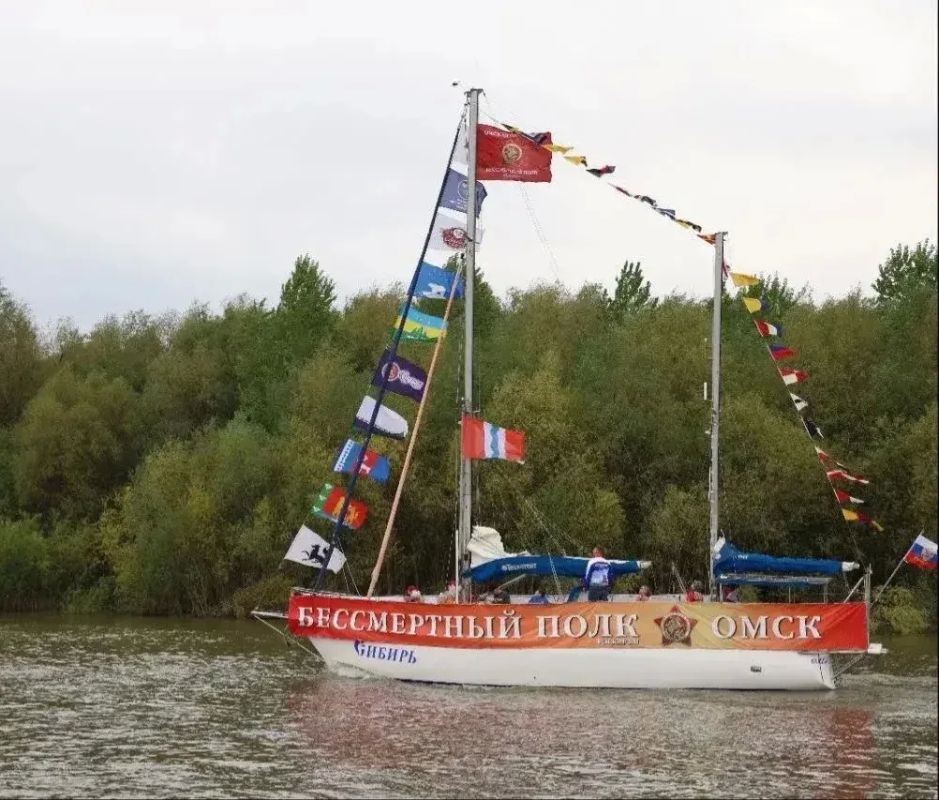В Омске 9 мая пройдет водное шествие «Бессмертного полка»