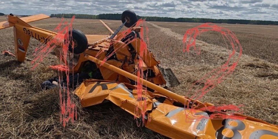 По факту крушения самолёта в Омской области возбуждено уголовное дело