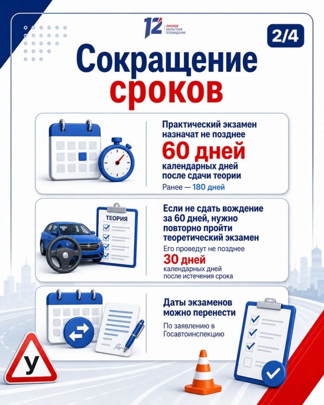 Правительство утвердило изменения: что ждёт омичей при сдаче на права Правительство утвердило изменения: что ждёт омичей при сдаче на права