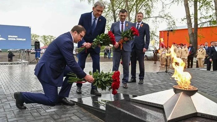 Хоценко: Омская область присоединилась к акции «Храним огонь Победы»