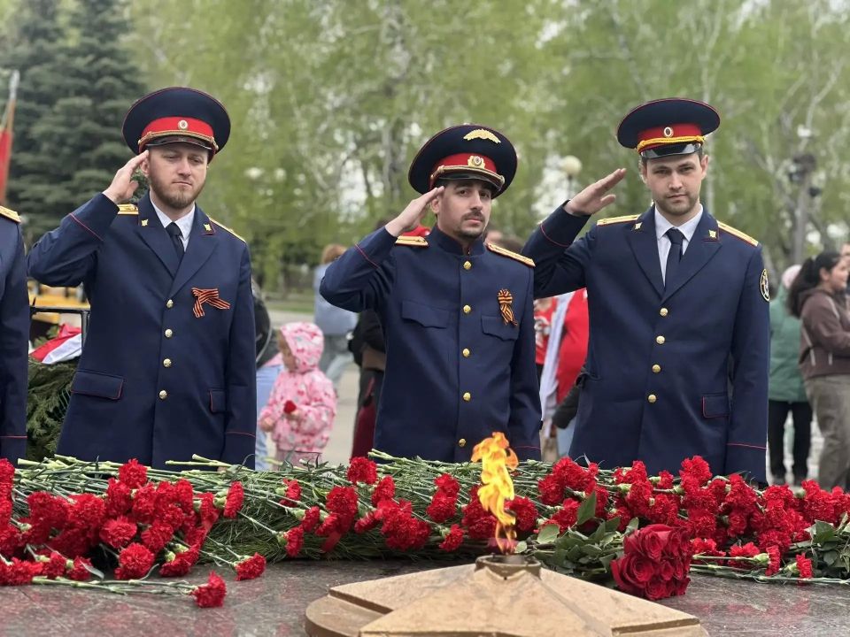 Следователи Омской области приняли участие в торжественном митинге и патриотическом мероприятии «В лесу прифронтовом»