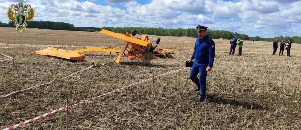 Появились кадры с места авиакатастрофы в Омской области Появились кадры с места авиакатастрофы в Омской области