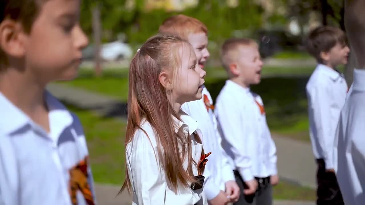 Воспитанники одного из омских детсадов почтили память героев Великой Отечественной войны