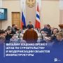 Виталий Хоценко провёл штаб по строительству и модернизации объектов инфраструктуры