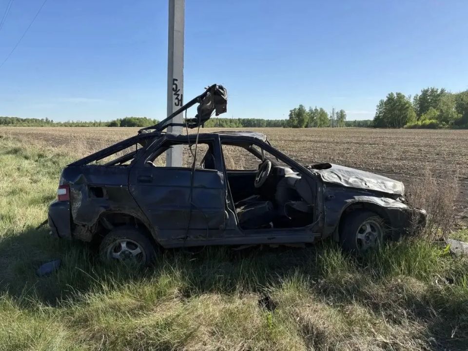 Несовершеннолетний водитель устроил ДТП с подростками в Омской области