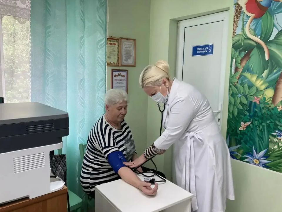 В Славяносербском ФАПе состоялся выездной приём врача общей практики