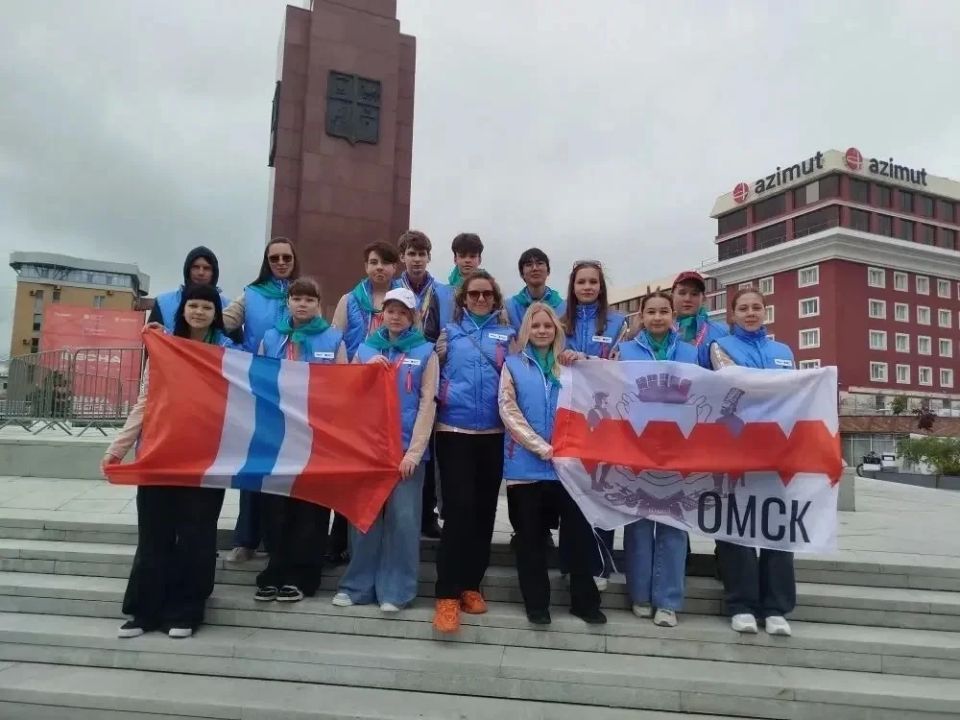 Омские активисты Движения Первых на финале Всероссийского проекта-фестиваля «Российская школьная весна»