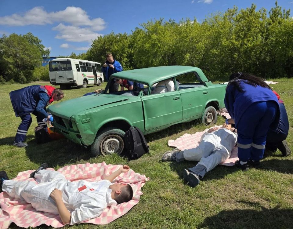 Провели с центром медицины катастроф масштабные учения Провели с центром медицины катастроф масштабные учения
