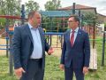 Игорь Антропенко и Мурат Адырбаев оценили обновлённые объекты в Тарском районе