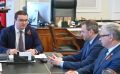 Виталий Хоценко и Константин Могилевский обсудили развитие науки и образования в Омской области