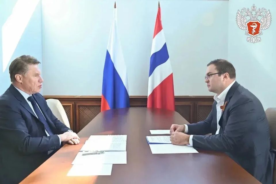 Михаил Мурашко посетил с рабочим визитом Омскую область Михаил Мурашко посетил с рабочим визитом Омскую область