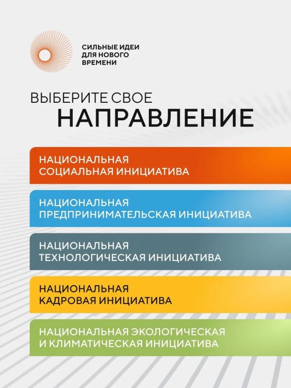 Открыт приём заявок на шестой форум «Сильные идеи для нового времени» Открыт приём заявок на шестой форум «Сильные идеи для нового времени»