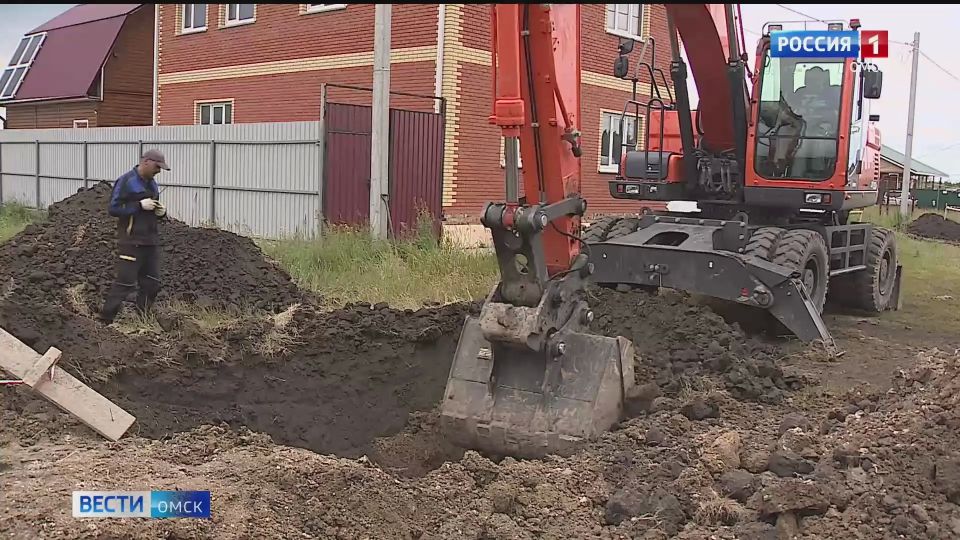 В селе Новомосковка Омского района началось строительство нового водопровода В селе Новомосковка Омского района началось строительство нового водопровода