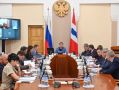 Парламентский клуб. Принял участие в заседании Парламентского клуба под председательством Губернатора Виталия Павловича Хоценко