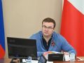 Виталий Хоценко проверил, как строят школу в «Ясной Поляне» и детский сад в центре Омска