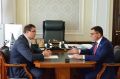 Губернатор Омской области Виталий Хоценко встретился с депутатом Госдумы Игорем Антропенко и поддержал его выдвижение по итогам предварительного голосования «Единой России»