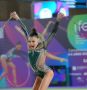 Ульяна Янус завоевала «серебро» 2-го этапа клубной Лиги Ибердрола в Овьедо в упражнении с булавами