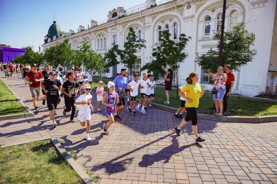 Сегодня в рамках зарядки с Первыми на Пешеходном Любинском устроили воскресный Культурный забег Сегодня в рамках зарядки с Первыми на Пешеходном Любинском устроили воскресный Культурный забег
