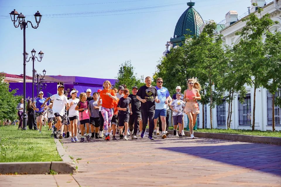 Сегодня в рамках зарядки с Первыми на Пешеходном Любинском устроили воскресный Культурный забег Сегодня в рамках зарядки с Первыми на Пешеходном Любинском устроили воскресный Культурный забег
