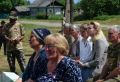 В День России в селе Баслы Большеуковского района открылся парк Доблести и Мужества в честь участников спецоперации