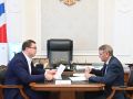 Виталий Хоценко обсудил с главами Оконешниковского и Горьковского районов благоустройство и подготовку к зиме