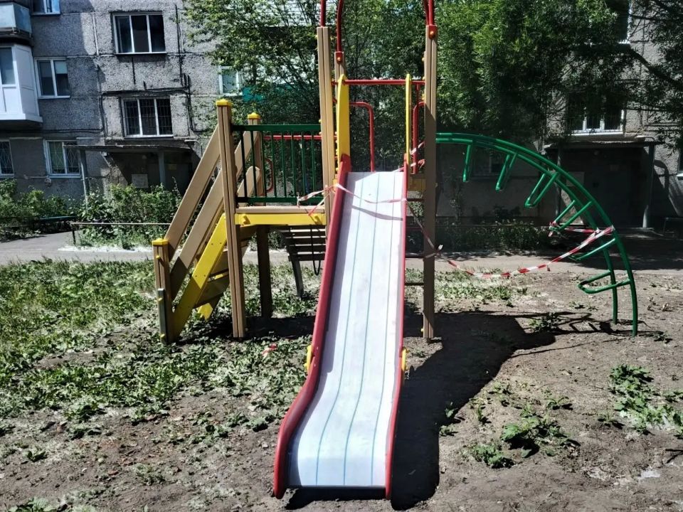 В Октябрьском округе реализация одного из инициативных проектов вышла на завершающую стадию