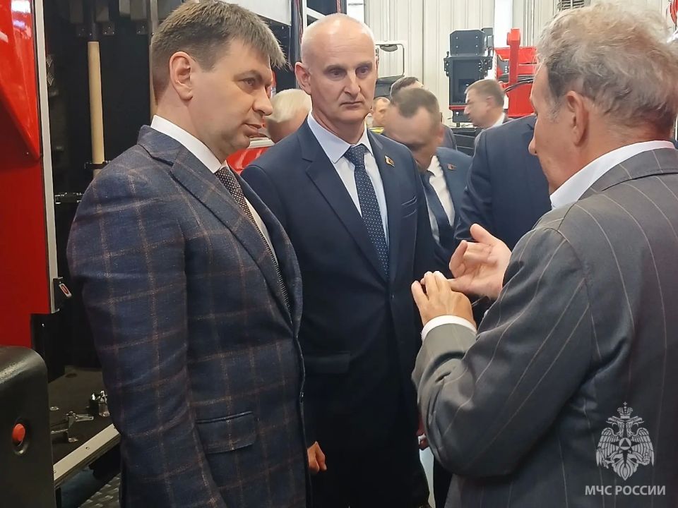 Делегация МЧС России завершила работу на международной выставке «Национальная безопасность Делегация МЧС России завершила работу на международной выставке «Национальная безопасность