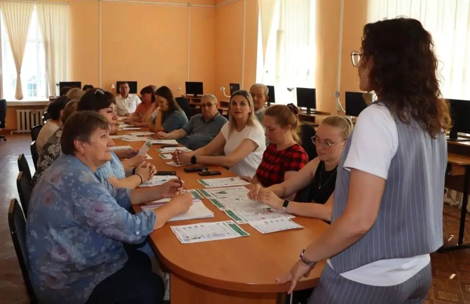 Сегодня «Команда президента» работает в Русско-Полянском районе Сегодня «Команда президента» работает в Русско-Полянском районе
