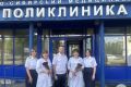 Сотрудники следственного управления поздравили врачей и медсестер с Днём медицинского работника