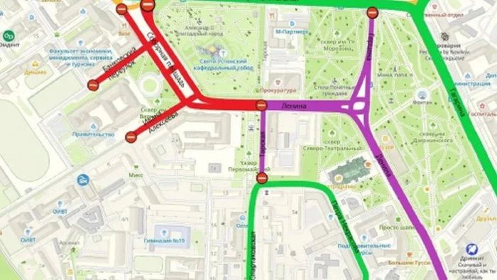 Центр Омска перекроют на три дня из-за Дня молодежи